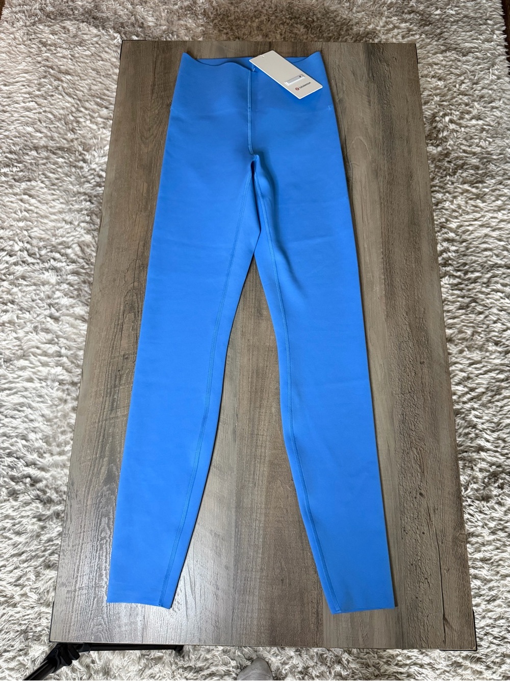 RARE NWT Lululemon Glow Up HR Leggings 28” Sz 4 *pool party*